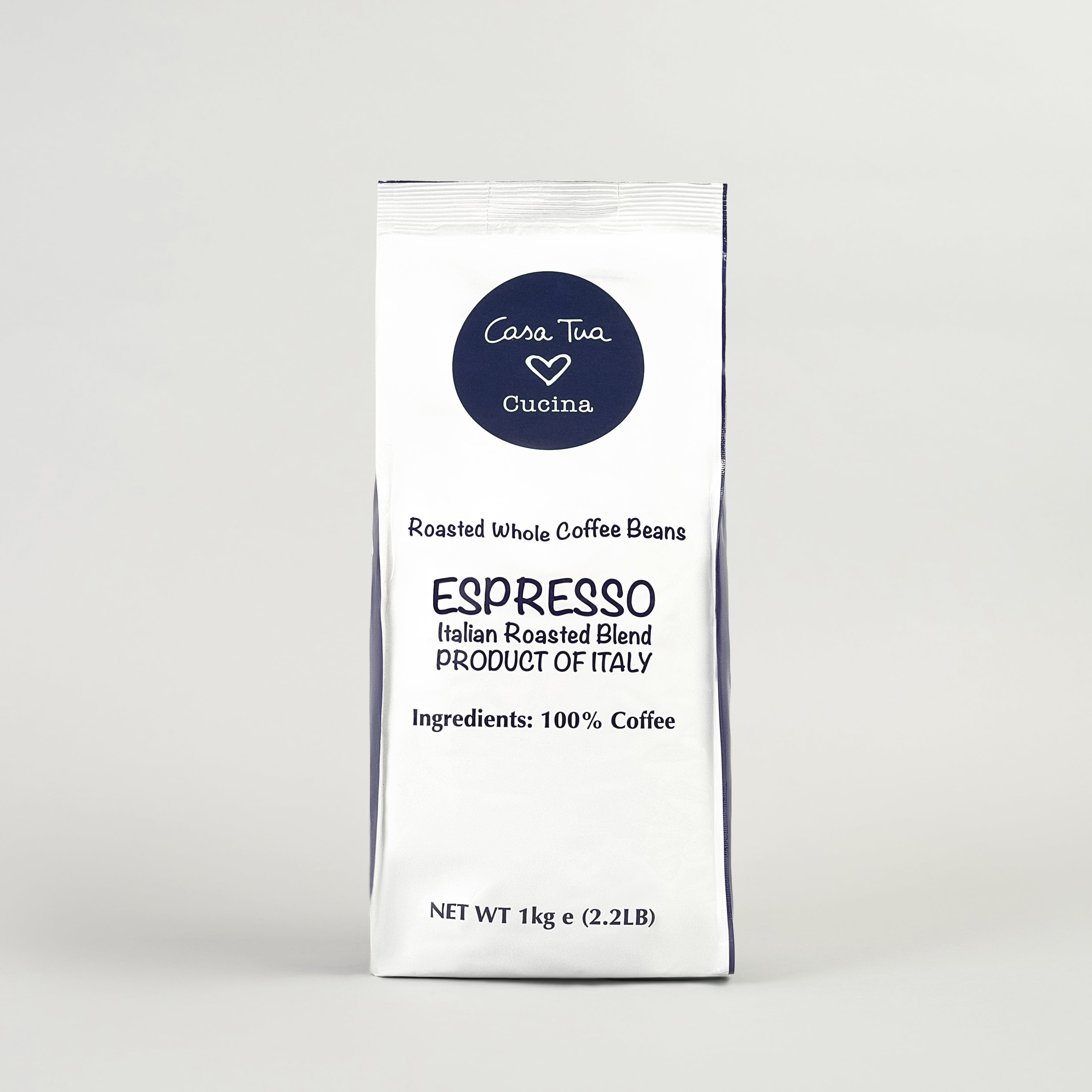 ESPRESSO - Roasted whole Coffee Beans - 1kg / 2.2 Lb