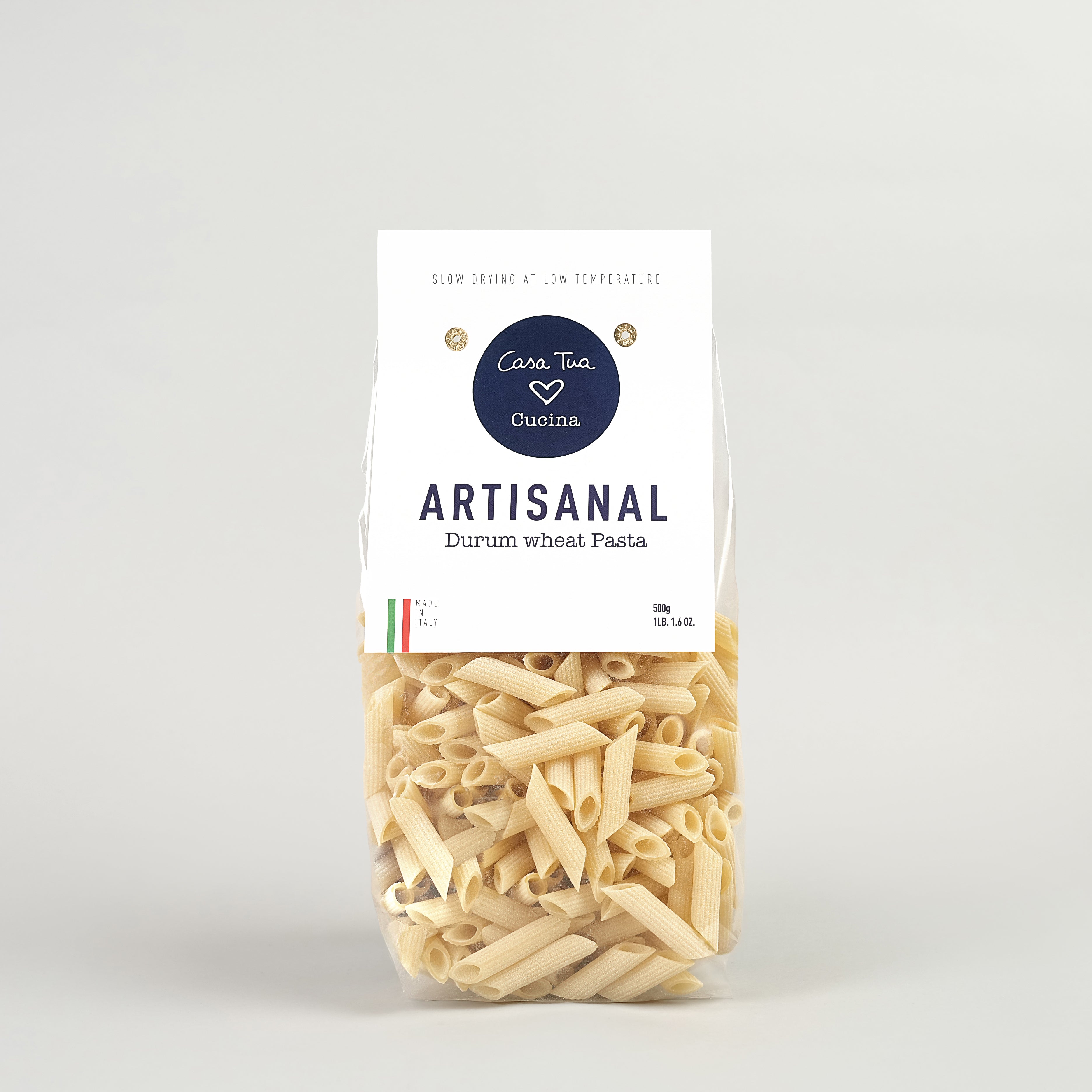 Artisanal Durum Wheat Pasta “Penne rigate” - 1lb.