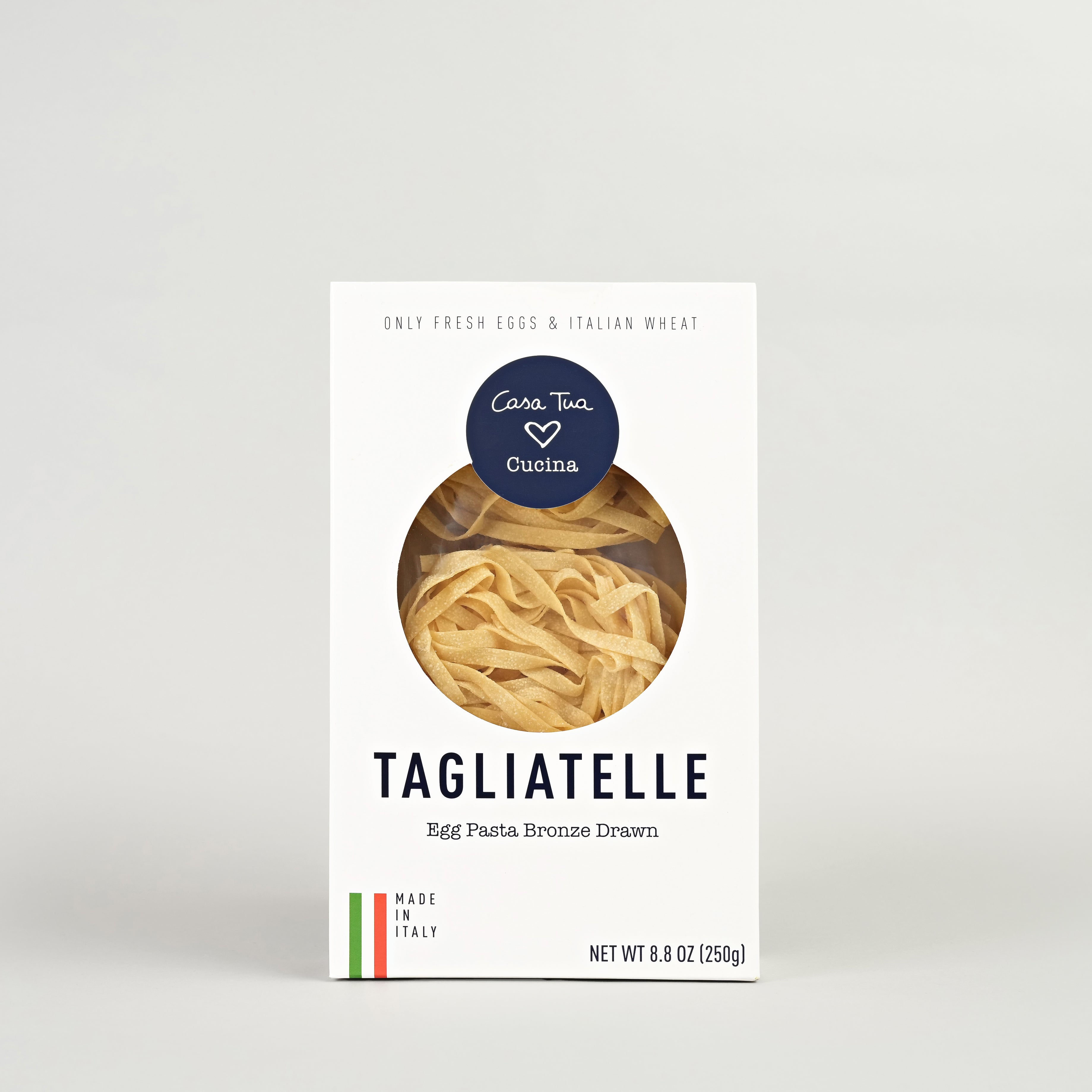 Artisanal egg pasta TAGLIATELLE - 8.8oz.