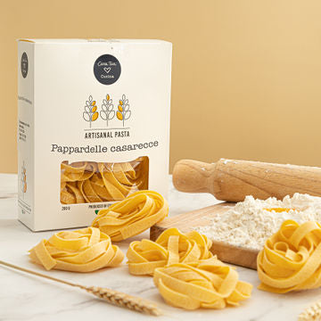 Artisanal Durum Wheat Pasta “Homemade Pappardelle” - 7oz.